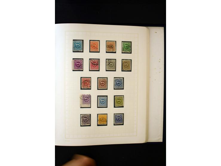 1850/1950, postfrische, ungebrauchte und gestempelte Sammlung, teils in beiden Erhaltungen gesammelt, mit u.a. Mi.-Nr. 161-77