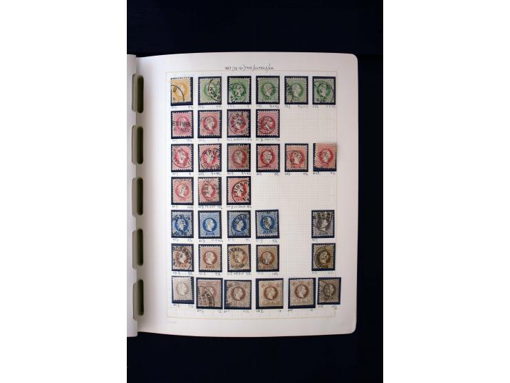 1850/1950, postfrische, ungebrauchte und gestempelte Sammlung, teils in beiden Erhaltungen gesammelt, mit u.a. Mi.-Nr. 161-77