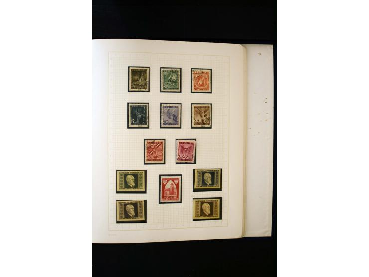 1850/1950, postfrische, ungebrauchte und gestempelte Sammlung, teils in beiden Erhaltungen gesammelt, mit u.a. Mi.-Nr. 161-77