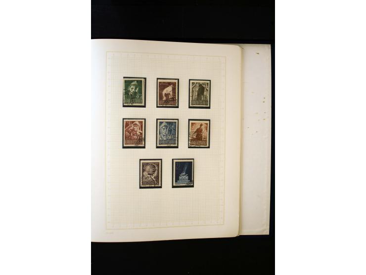 1850/1950, postfrische, ungebrauchte und gestempelte Sammlung, teils in beiden Erhaltungen gesammelt, mit u.a. Mi.-Nr. 161-77