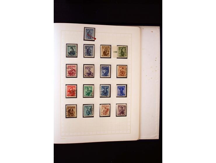 1850/1950, postfrische, ungebrauchte und gestempelte Sammlung, teils in beiden Erhaltungen gesammelt, mit u.a. Mi.-Nr. 161-77