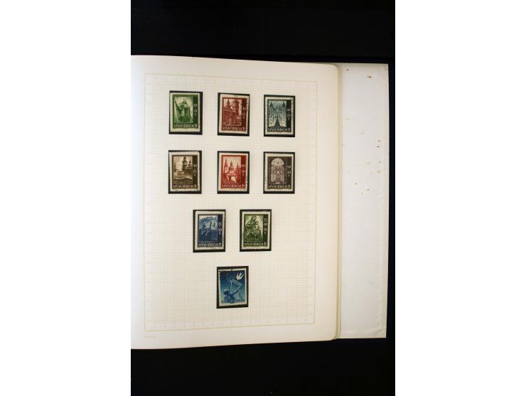1850/1950, postfrische, ungebrauchte und gestempelte Sammlung, teils in beiden Erhaltungen gesammelt, mit u.a. Mi.-Nr. 161-77