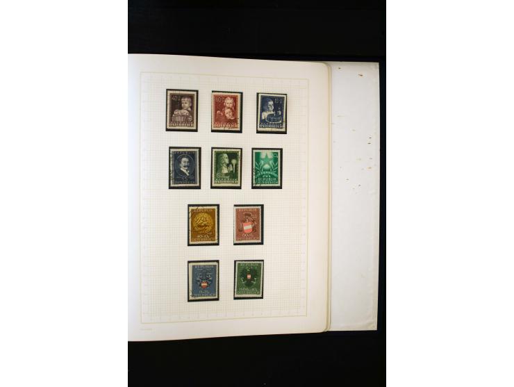1850/1950, postfrische, ungebrauchte und gestempelte Sammlung, teils in beiden Erhaltungen gesammelt, mit u.a. Mi.-Nr. 161-77