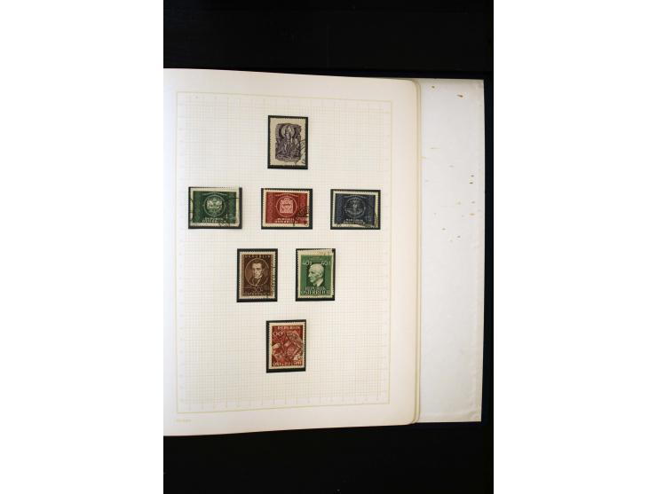 1850/1950, postfrische, ungebrauchte und gestempelte Sammlung, teils in beiden Erhaltungen gesammelt, mit u.a. Mi.-Nr. 161-77