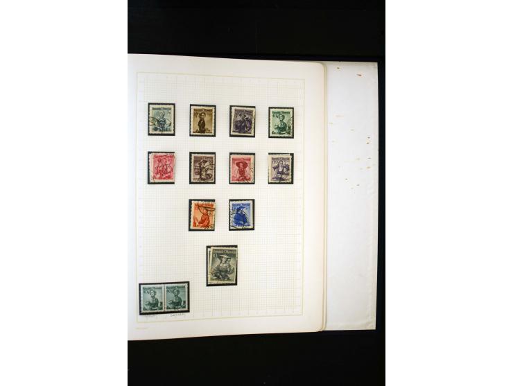 1850/1950, postfrische, ungebrauchte und gestempelte Sammlung, teils in beiden Erhaltungen gesammelt, mit u.a. Mi.-Nr. 161-77