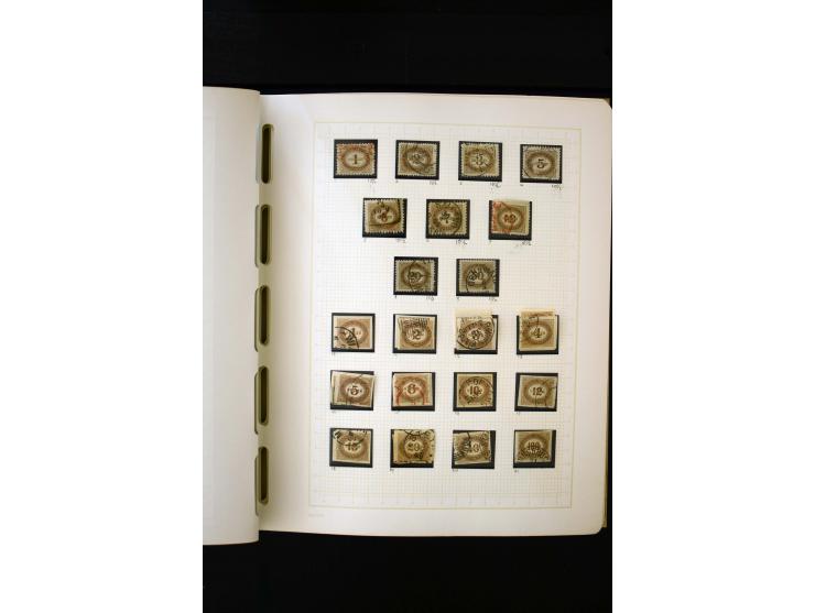 1850/1950, postfrische, ungebrauchte und gestempelte Sammlung, teils in beiden Erhaltungen gesammelt, mit u.a. Mi.-Nr. 161-77