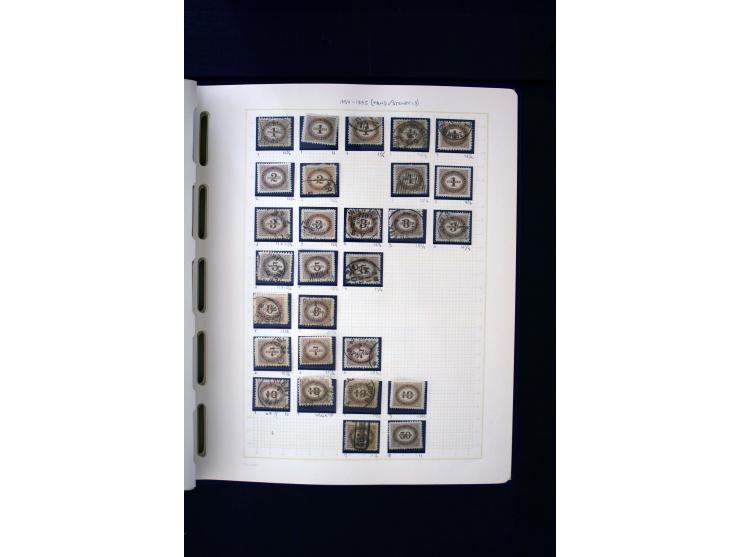 1850/1950, postfrische, ungebrauchte und gestempelte Sammlung, teils in beiden Erhaltungen gesammelt, mit u.a. Mi.-Nr. 161-77