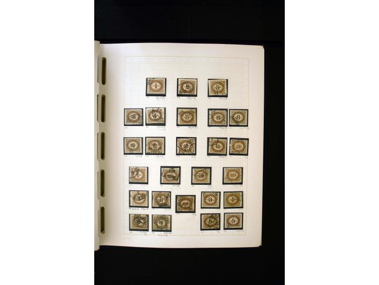 1850/1950, postfrische, ungebrauchte und gestempelte Sammlung, teils in beiden Erhaltungen gesammelt, mit u.a. Mi.-Nr. 161-77