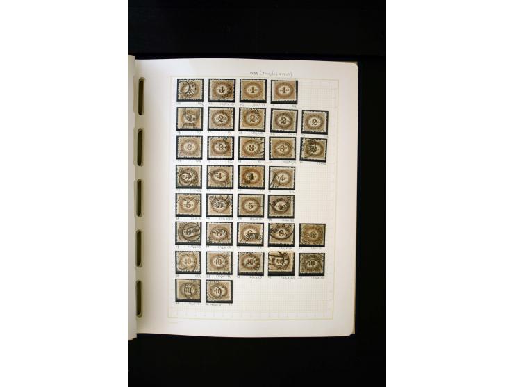 1850/1950, postfrische, ungebrauchte und gestempelte Sammlung, teils in beiden Erhaltungen gesammelt, mit u.a. Mi.-Nr. 161-77