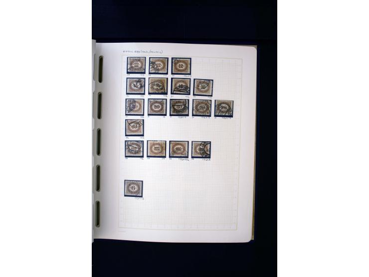 1850/1950, postfrische, ungebrauchte und gestempelte Sammlung, teils in beiden Erhaltungen gesammelt, mit u.a. Mi.-Nr. 161-77