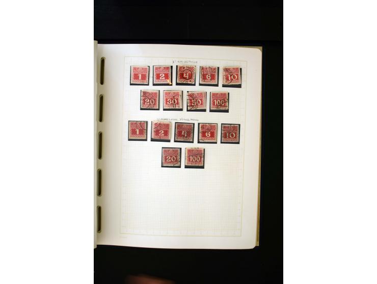 1850/1950, postfrische, ungebrauchte und gestempelte Sammlung, teils in beiden Erhaltungen gesammelt, mit u.a. Mi.-Nr. 161-77