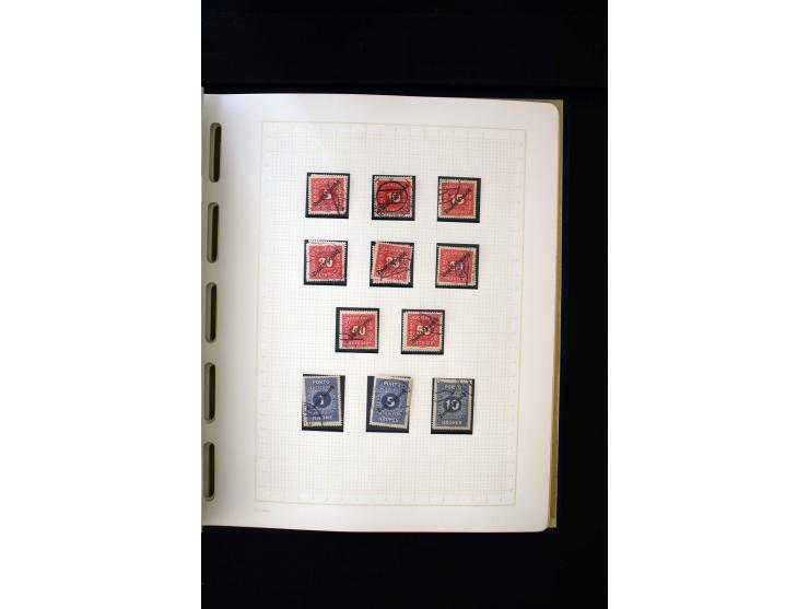 1850/1950, postfrische, ungebrauchte und gestempelte Sammlung, teils in beiden Erhaltungen gesammelt, mit u.a. Mi.-Nr. 161-77