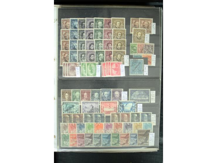 1850/2008, postfrischer, ungebrauchter und gestempelter Bestand mit u.a. Mi.-Nr. 551-54, 588 (2), 772-75B, 984-87 (9), Kleinb