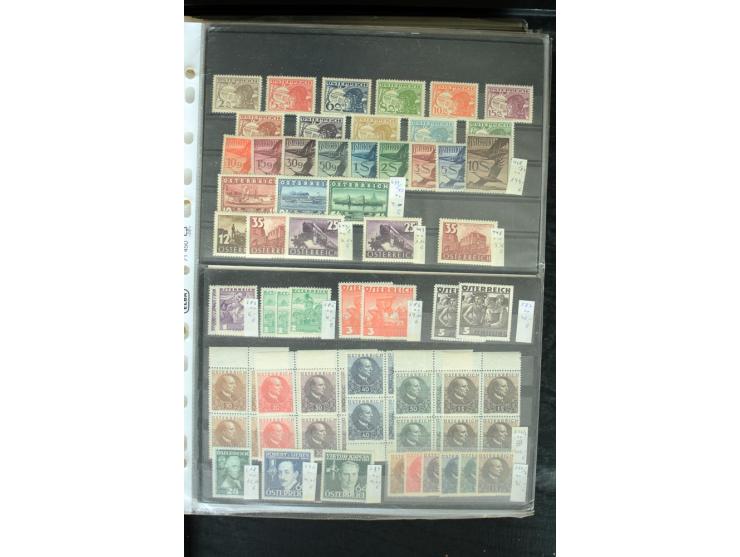 1850/2008, postfrischer, ungebrauchter und gestempelter Bestand mit u.a. Mi.-Nr. 551-54, 588 (2), 772-75B, 984-87 (9), Kleinb