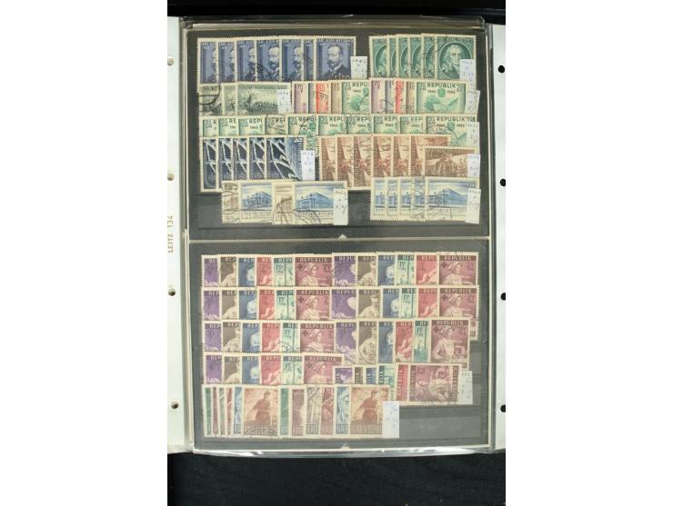 1850/2008, postfrischer, ungebrauchter und gestempelter Bestand mit u.a. Mi.-Nr. 551-54, 588 (2), 772-75B, 984-87 (9), Kleinb