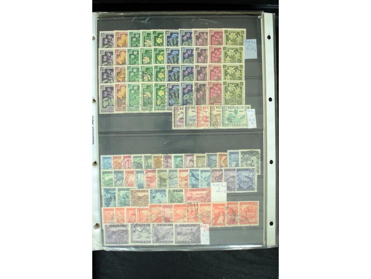 1850/2008, postfrischer, ungebrauchter und gestempelter Bestand mit u.a. Mi.-Nr. 551-54, 588 (2), 772-75B, 984-87 (9), Kleinb