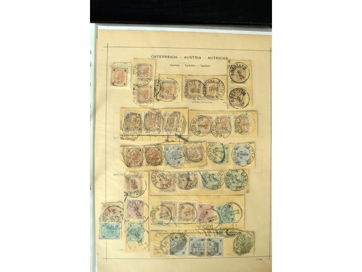 1850/1910, schöne vorwiegend gestempelte Sammlung mit vielen guten Ausgaben, teilweise mehrfach, außerdem ein guter Teil Leva