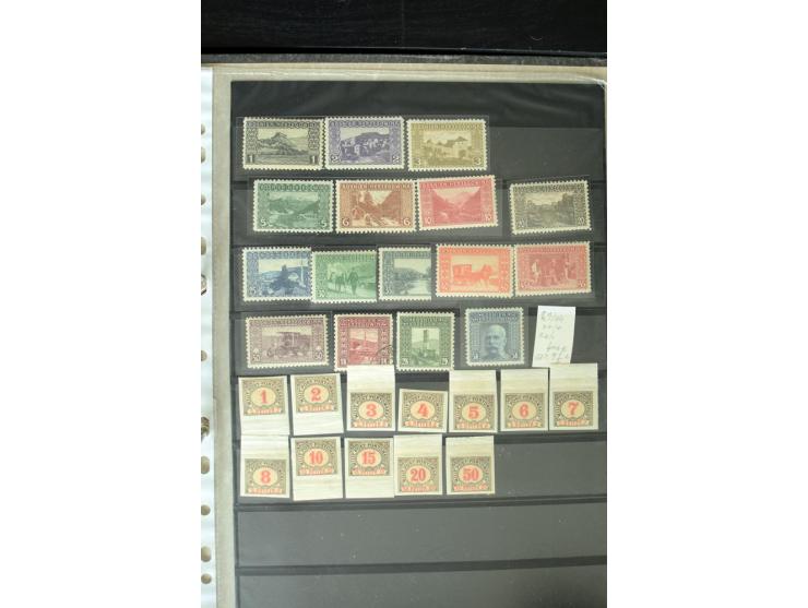 1850/1910, schöne vorwiegend gestempelte Sammlung mit vielen guten Ausgaben, teilweise mehrfach, außerdem ein guter Teil Leva