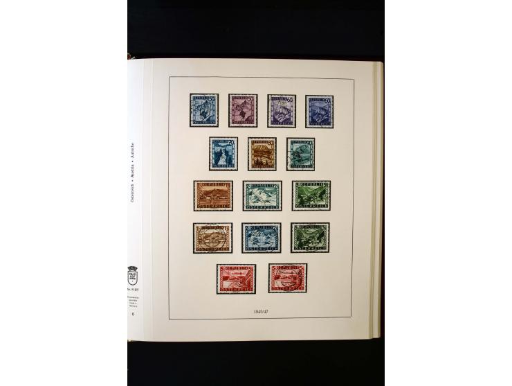 1850/1988, gestempelte Sammlung mit u.a. Mi.-Nr. 1 (2), 2 (2), 10-15I, 10-15II, 161-77, 518-23, 555, Bl.1 (Fotoattest Zenker 