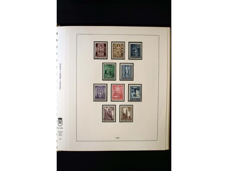 1850/1988, gestempelte Sammlung mit u.a. Mi.-Nr. 1 (2), 2 (2), 10-15I, 10-15II, 161-77, 518-23, 555, Bl.1 (Fotoattest Zenker 