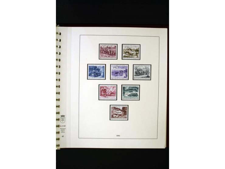 1850/1988, gestempelte Sammlung mit u.a. Mi.-Nr. 1 (2), 2 (2), 10-15I, 10-15II, 161-77, 518-23, 555, Bl.1 (Fotoattest Zenker 