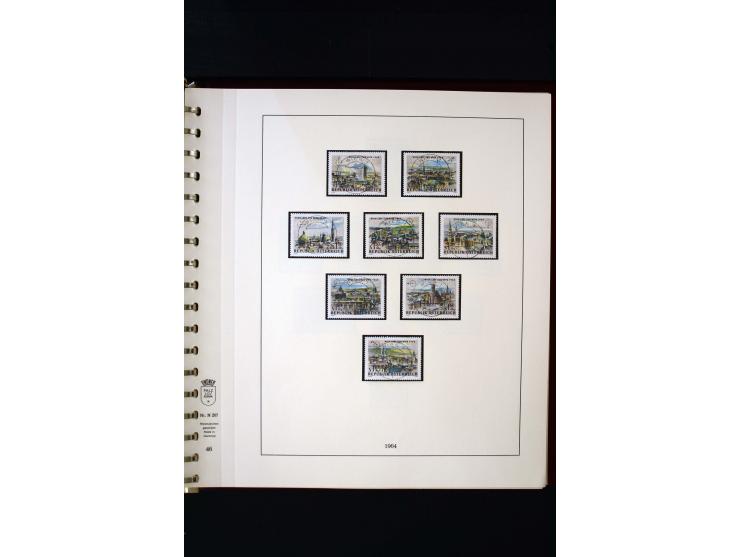 1850/1988, gestempelte Sammlung mit u.a. Mi.-Nr. 1 (2), 2 (2), 10-15I, 10-15II, 161-77, 518-23, 555, Bl.1 (Fotoattest Zenker 