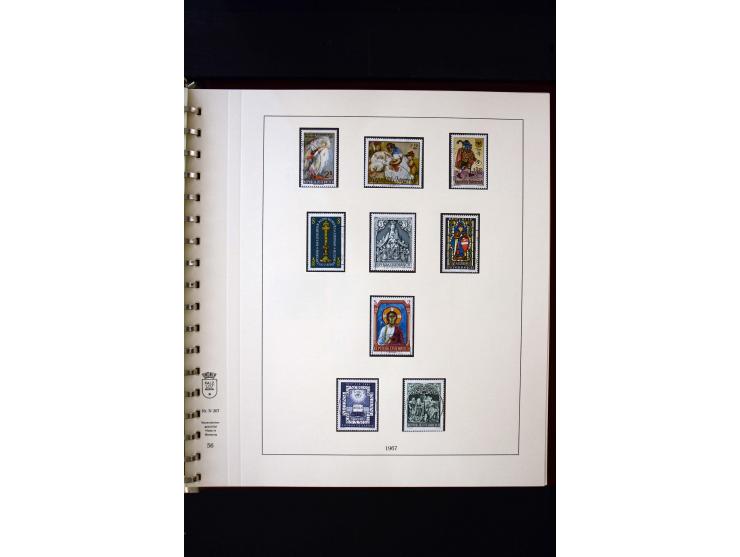 1850/1988, gestempelte Sammlung mit u.a. Mi.-Nr. 1 (2), 2 (2), 10-15I, 10-15II, 161-77, 518-23, 555, Bl.1 (Fotoattest Zenker 