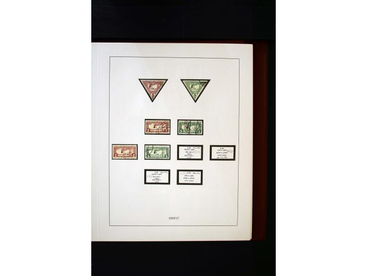 1850/1988, gestempelte Sammlung mit u.a. Mi.-Nr. 1 (2), 2 (2), 10-15I, 10-15II, 161-77, 518-23, 555, Bl.1 (Fotoattest Zenker 
