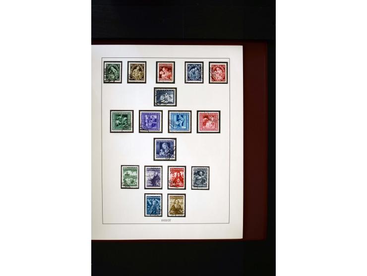 1850/1988, gestempelte Sammlung mit u.a. Mi.-Nr. 1 (2), 2 (2), 10-15I, 10-15II, 161-77, 518-23, 555, Bl.1 (Fotoattest Zenker 