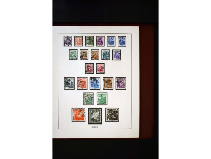 1850/1988, gestempelte Sammlung mit u.a. Mi.-Nr. 1 (2), 2 (2), 10-15I, 10-15II, 161-77, 518-23, 555, Bl.1 (Fotoattest Zenker 