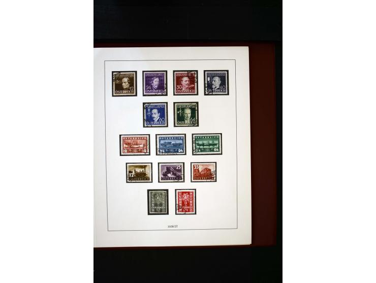 1850/1988, gestempelte Sammlung mit u.a. Mi.-Nr. 1 (2), 2 (2), 10-15I, 10-15II, 161-77, 518-23, 555, Bl.1 (Fotoattest Zenker 