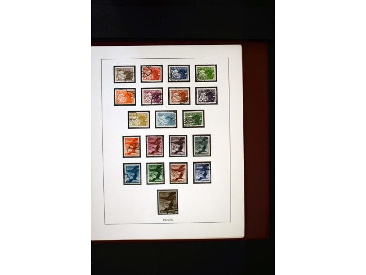 1850/1988, gestempelte Sammlung mit u.a. Mi.-Nr. 1 (2), 2 (2), 10-15I, 10-15II, 161-77, 518-23, 555, Bl.1 (Fotoattest Zenker 