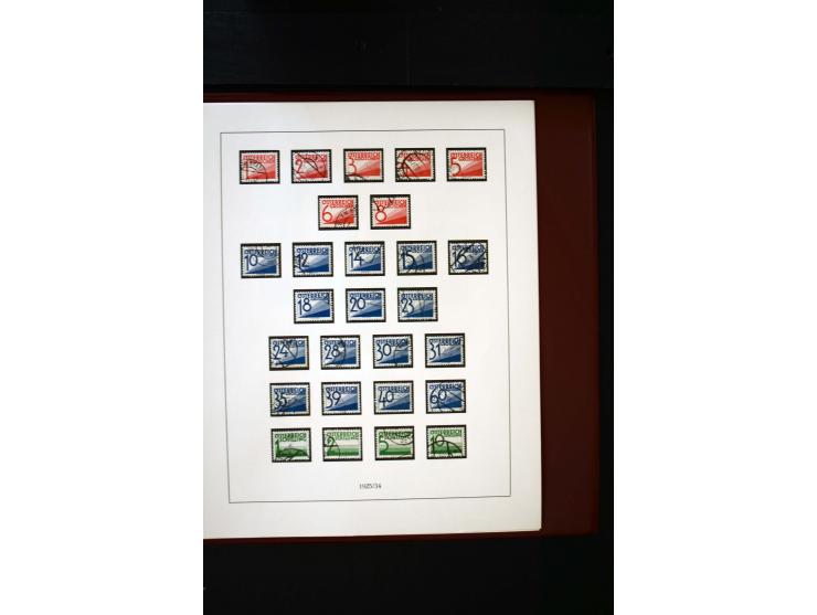 1850/1988, gestempelte Sammlung mit u.a. Mi.-Nr. 1 (2), 2 (2), 10-15I, 10-15II, 161-77, 518-23, 555, Bl.1 (Fotoattest Zenker 