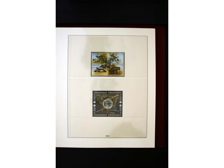 1850/1988, gestempelte Sammlung mit u.a. Mi.-Nr. 1 (2), 2 (2), 10-15I, 10-15II, 161-77, 518-23, 555, Bl.1 (Fotoattest Zenker 