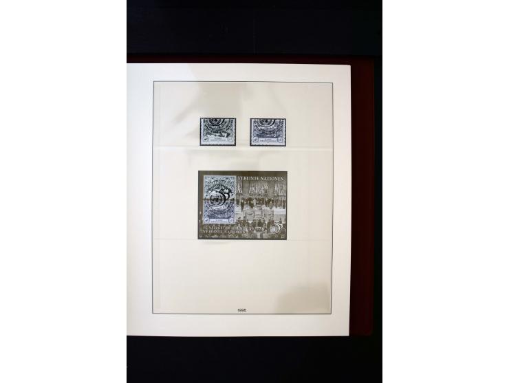 1850/1988, gestempelte Sammlung mit u.a. Mi.-Nr. 1 (2), 2 (2), 10-15I, 10-15II, 161-77, 518-23, 555, Bl.1 (Fotoattest Zenker 
