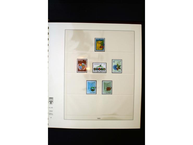 1850/1988, gestempelte Sammlung mit u.a. Mi.-Nr. 1 (2), 2 (2), 10-15I, 10-15II, 161-77, 518-23, 555, Bl.1 (Fotoattest Zenker 
