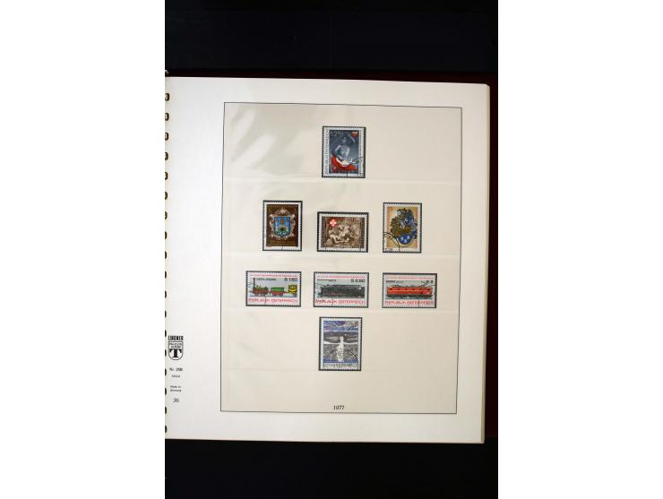 1850/1988, gestempelte Sammlung mit u.a. Mi.-Nr. 1 (2), 2 (2), 10-15I, 10-15II, 161-77, 518-23, 555, Bl.1 (Fotoattest Zenker 