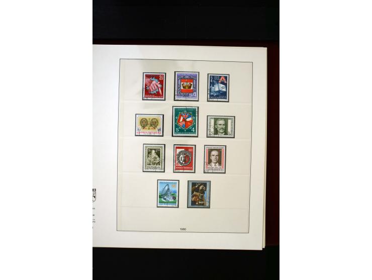 1850/1988, gestempelte Sammlung mit u.a. Mi.-Nr. 1 (2), 2 (2), 10-15I, 10-15II, 161-77, 518-23, 555, Bl.1 (Fotoattest Zenker 