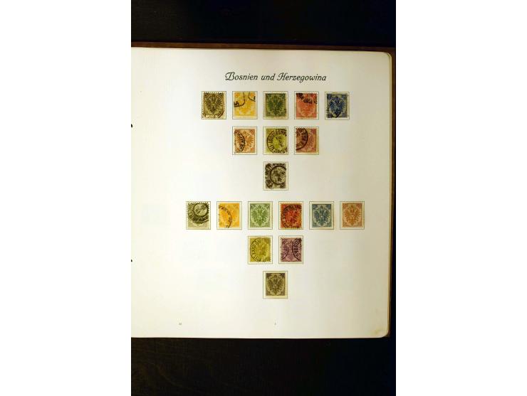 1850/1949, postfrische, ungebrauchte und gestempelte Sammlung mit u.a. Mi.-Nr. 161-77, 555-56, 588, Bl.1 (fleckig), 772-75B K