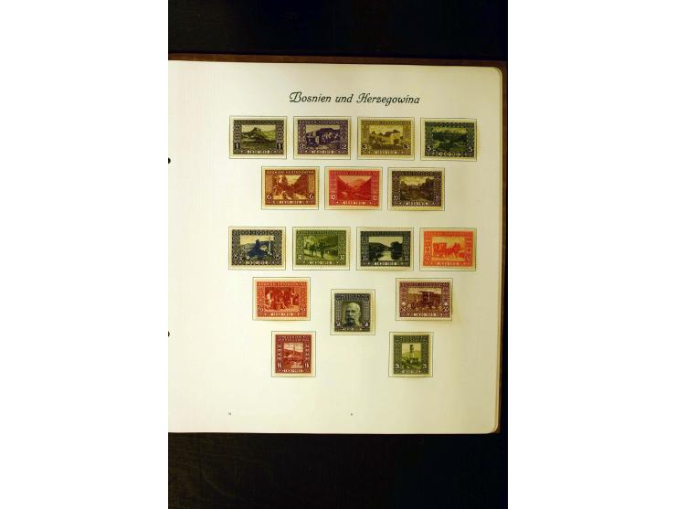 1850/1949, postfrische, ungebrauchte und gestempelte Sammlung mit u.a. Mi.-Nr. 161-77, 555-56, 588, Bl.1 (fleckig), 772-75B K