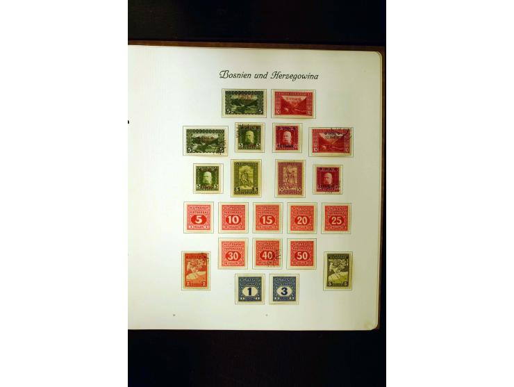 1850/1949, postfrische, ungebrauchte und gestempelte Sammlung mit u.a. Mi.-Nr. 161-77, 555-56, 588, Bl.1 (fleckig), 772-75B K
