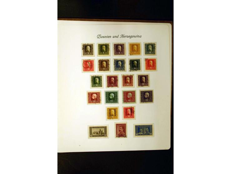 1850/1949, postfrische, ungebrauchte und gestempelte Sammlung mit u.a. Mi.-Nr. 161-77, 555-56, 588, Bl.1 (fleckig), 772-75B K