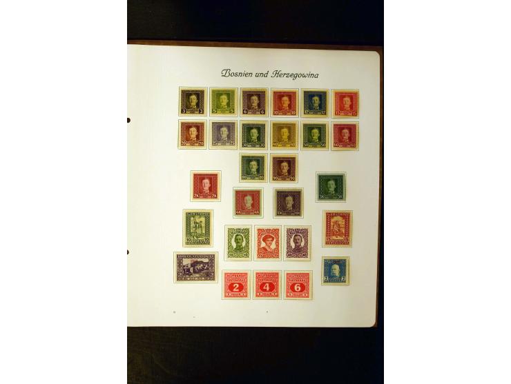 1850/1949, postfrische, ungebrauchte und gestempelte Sammlung mit u.a. Mi.-Nr. 161-77, 555-56, 588, Bl.1 (fleckig), 772-75B K