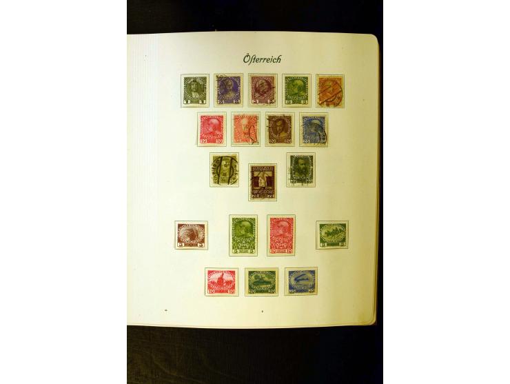 1850/1949, postfrische, ungebrauchte und gestempelte Sammlung mit u.a. Mi.-Nr. 161-77, 555-56, 588, Bl.1 (fleckig), 772-75B K