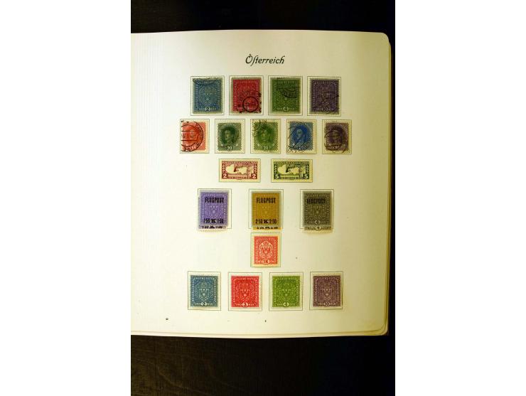 1850/1949, postfrische, ungebrauchte und gestempelte Sammlung mit u.a. Mi.-Nr. 161-77, 555-56, 588, Bl.1 (fleckig), 772-75B K