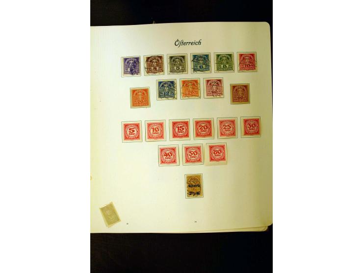 1850/1949, postfrische, ungebrauchte und gestempelte Sammlung mit u.a. Mi.-Nr. 161-77, 555-56, 588, Bl.1 (fleckig), 772-75B K