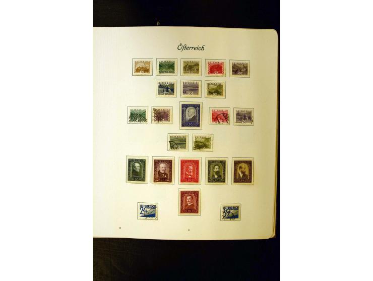 1850/1949, postfrische, ungebrauchte und gestempelte Sammlung mit u.a. Mi.-Nr. 161-77, 555-56, 588, Bl.1 (fleckig), 772-75B K