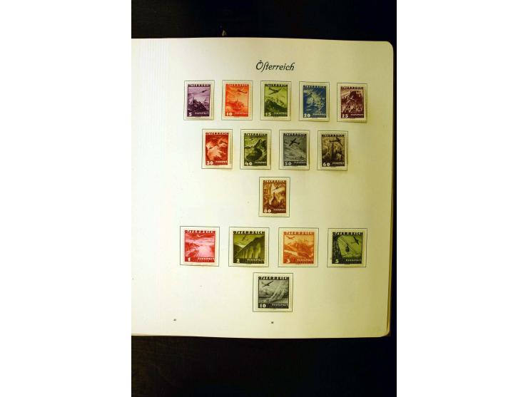 1850/1949, postfrische, ungebrauchte und gestempelte Sammlung mit u.a. Mi.-Nr. 161-77, 555-56, 588, Bl.1 (fleckig), 772-75B K