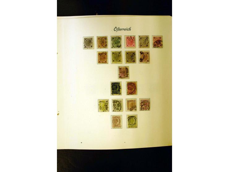 1850/1949, postfrische, ungebrauchte und gestempelte Sammlung mit u.a. Mi.-Nr. 161-77, 555-56, 588, Bl.1 (fleckig), 772-75B K