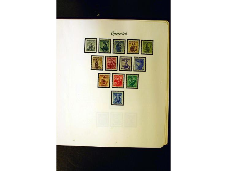 1850/1949, postfrische, ungebrauchte und gestempelte Sammlung mit u.a. Mi.-Nr. 161-77, 555-56, 588, Bl.1 (fleckig), 772-75B K